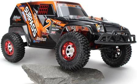 RC auto Extreme-2 4WD RTR 1:12, oranžová