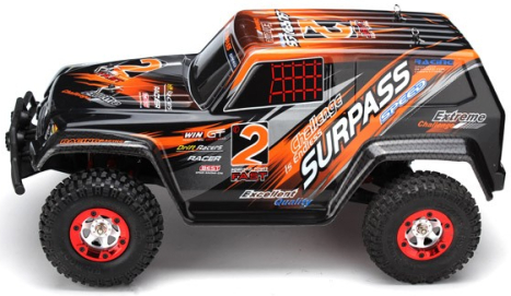 RC Auto Extreme-2, oranžová