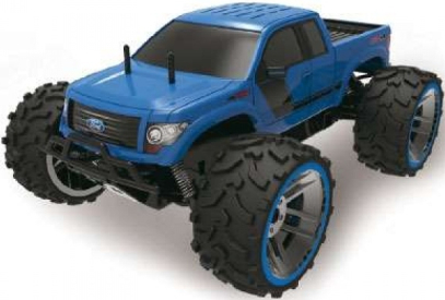 RC auto Ford F-150, modrá