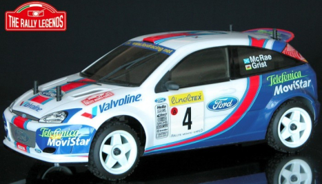 RC auto Ford Focus 2001 WRC