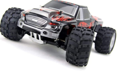 RC auto Funrace Monster Truck, červená