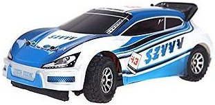 RC auto FUNRACE WRC 1:18, modrá