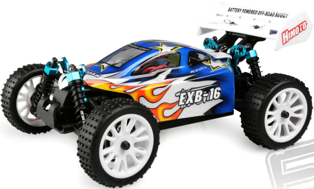 RC AUTO HIMOTO BUGGY 1:16, MODRÁ