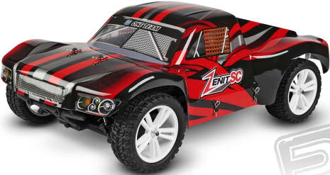 RC auto HiMoto ZENIT SC Brushless, červená