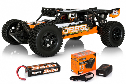 RC auto HOBBYTECH DB8SL, oranžová