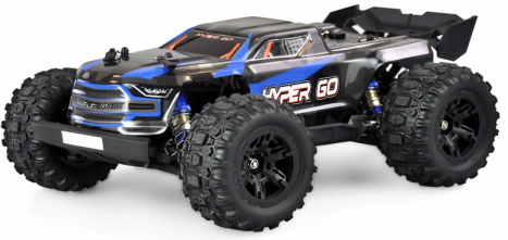 RC auto Hyper Go Truggy s GPS brushed, modročerná