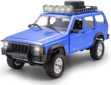 RC auto SUV Legend 4x4 1:12 4WD, modrá + náhradní baterie