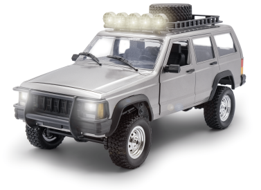 RC auto SUV Legend 4x4 1:12 4WD, stříbrná