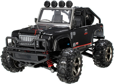 RC auto JEEP Subotech Brave, černý