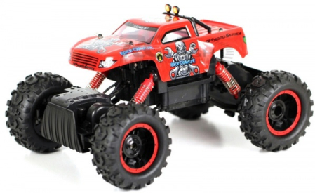 RC auto King Crawler, červená