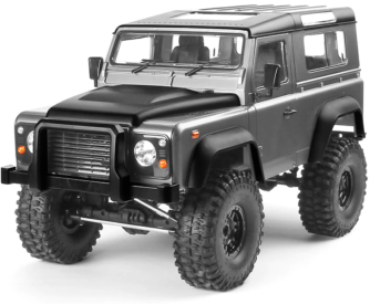 BAZAR - RC auto Land Rover Defender 90 1:10, šedá