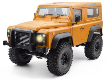 RC auto Land Rover Defender 90 1:10, oranžová