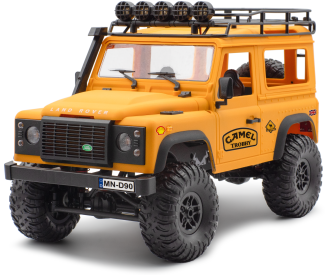 RC auto Land Rover Defender Camel Trophy