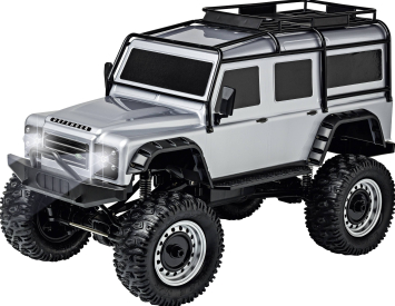 BAZAR - RC auto Land Rover Defender Rock Crawler, stříbrná