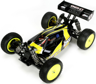 RC auto Losi Mini 8IGHT 1:14, černá