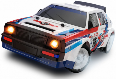 RC auto LR16 Rallye Drift Sports Car, bílá