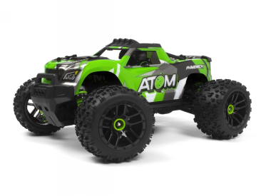 RC auto Maverick Atom 1/18 4WD Electric Truck, zelená