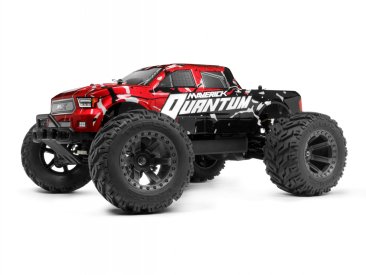RC auto Quantum MT 1/10 4WD Monster Truck, červená