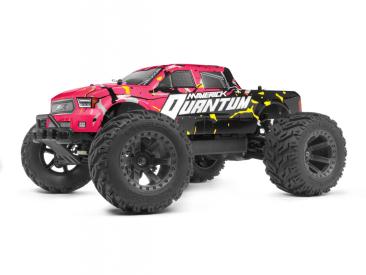 RC auto Quantum MT 1/10 4WD Monster Truck RTR, růžová