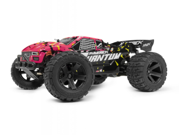 RC auto Quantum XT 1/10 4WD Stadium Truck RTR, růžová