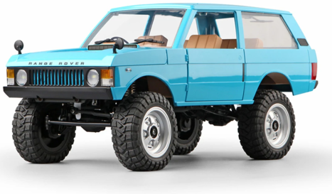 RC auto Range Rover 1970, modrá + náhradní baterie