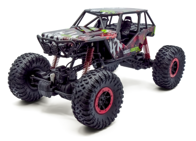 ROZBALENO - RC auto Rock Crawler 1:10, červená