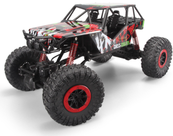 NA DÍLY - RC auto Rock Crawler 1:10, červená