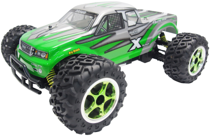 RC auto S-Track Monstertruck, zelená