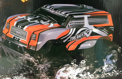 RC auto SPL Monster, oranžová