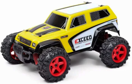 RC auto Subotech Exceed 1:24, žlutá