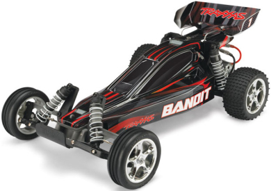 RC auto Traxxas Bandit 1:10 RTR, černá