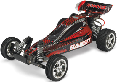 RC auto Traxxas Bandit 1:10 RTR, červená