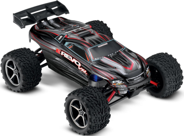 RC auto Traxxas E-Revo 1:16 VXL TQi RTR, černá