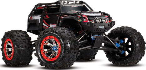 RC auto Traxxas Summit 1:8 TQi, černá