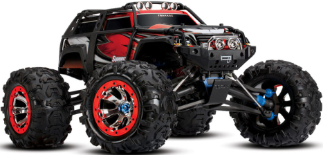 RC auto Traxxas Summit 1:8 TQi, červená