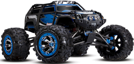 RC auto Traxxas Summit 1:8 TQi, modrá