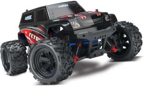 RC auto Traxxas Teton 1:18 4WD RTR, červená