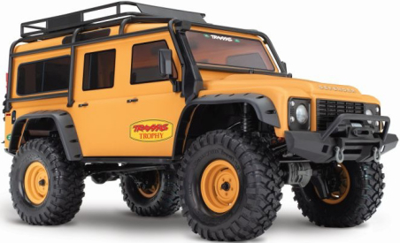 RC auto Traxxas TRX-4 Land Rover Defender 1:10 TQi, Trophy