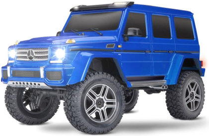 RC auto Traxxas TRX-4 Mercedes G500 1:10 TQi, modrá