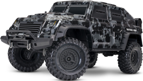 RC auto Traxxas TRX-4 Tactical Unit 1:10 TQi