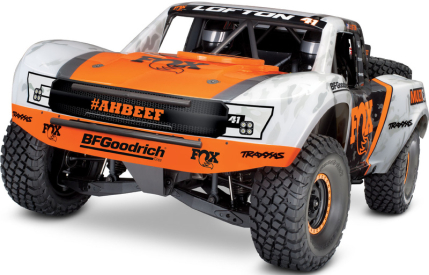 RC auto Traxxas Unlimited Desert Racer 1:8 TQi RTR, Fox, oranžová