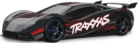 RC auto Traxxas XO-1 1:7 TQi BlueTooth RTR, černá