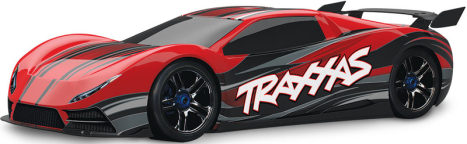 RC auto Traxxas XO-1 1:7 TQi BlueTooth RTR, červená