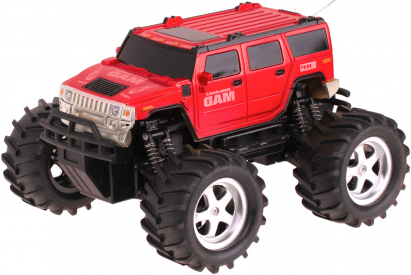 BAZAR - RC auto Monster Truck MAD, červená
