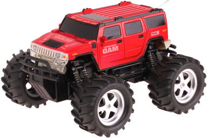 BAZAR - RC auto Monster Truck MAD, červená 