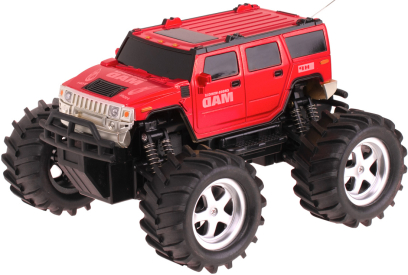 RC auto Monster Truck MAD, červená