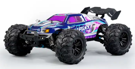 RC auto truggy Rapidly, fialová