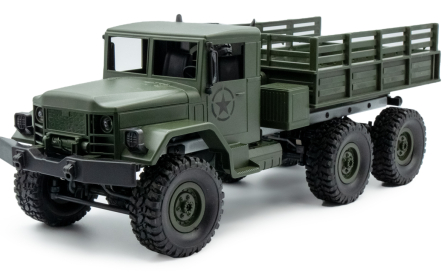 RC auto US Vojenský truck, zelená