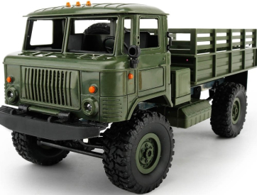 RC auto Vojenský truck 1:16, zelená
