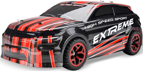 RC auto X-Knight 1:18 RTR 4WD, červená